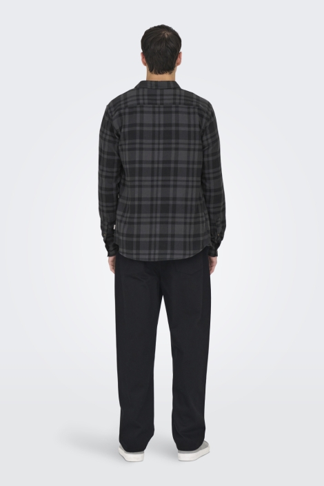 Only & Sons onsgudmund ls checked shirt noos